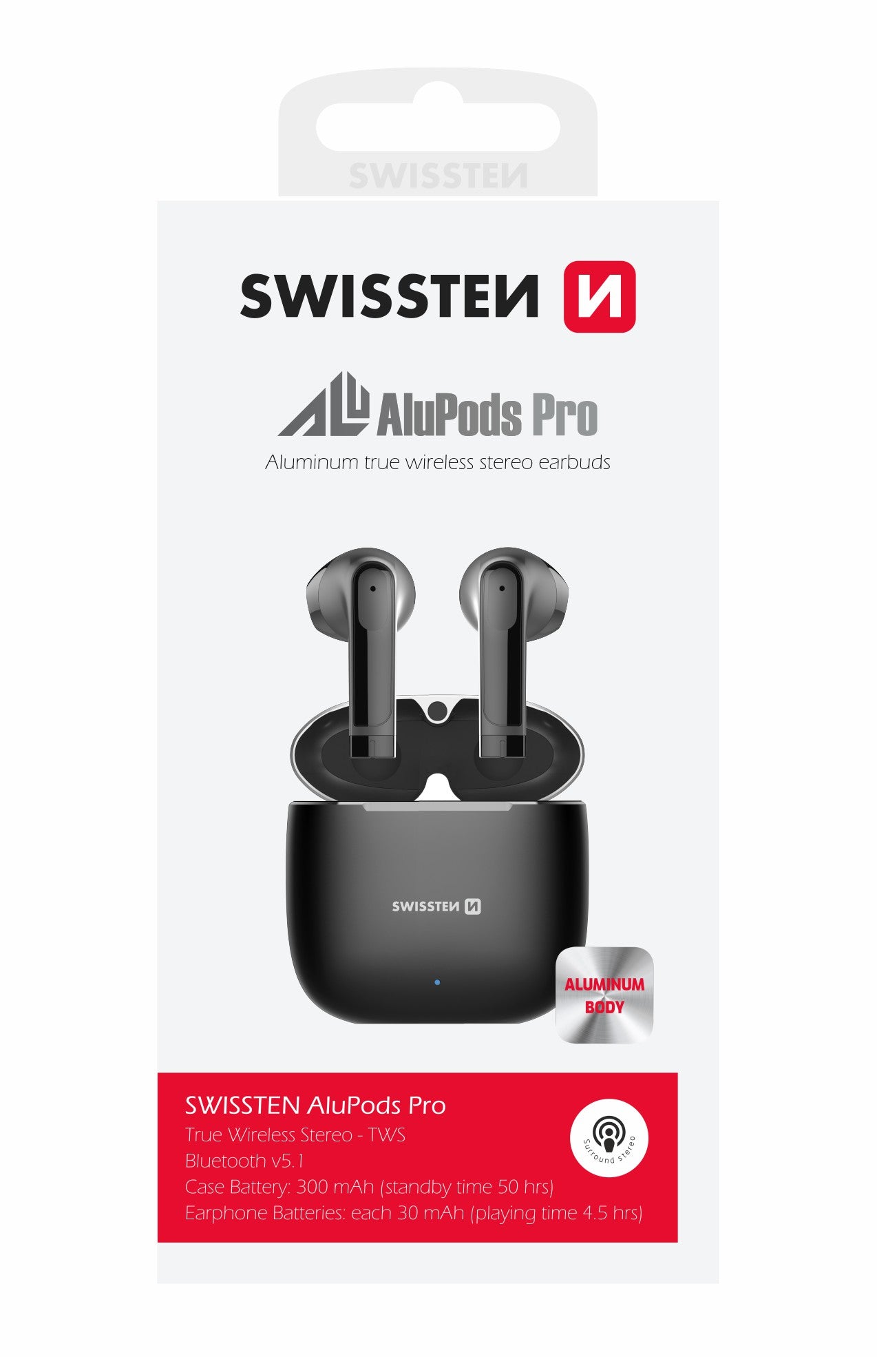 AluPods Pro TWS Swissten
