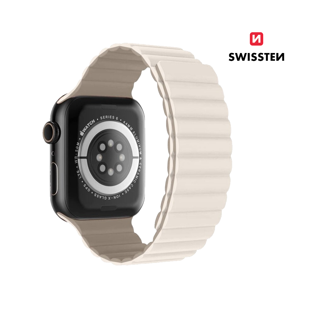 Bracelete Magnética em Silicone para Apple Watch Swissten