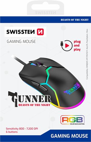 Rato Gaming Gunner Swissten