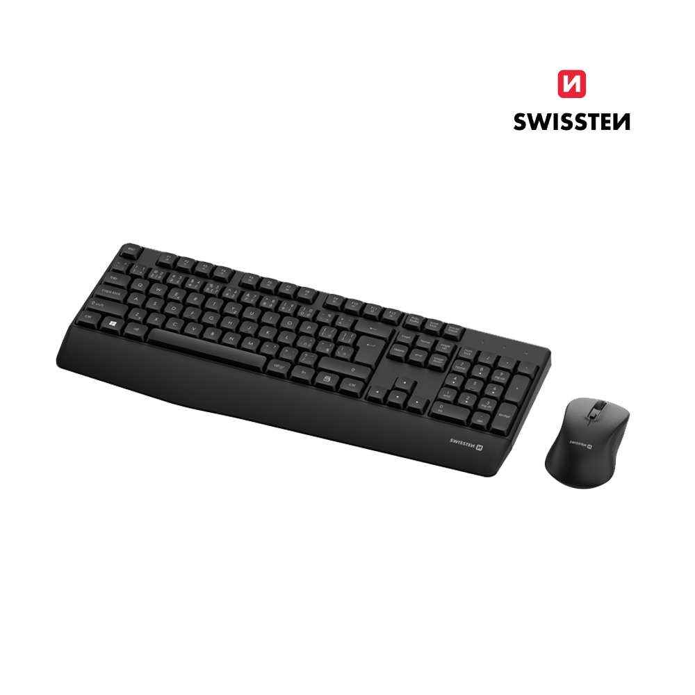 Teclado e Rato Sem Fios Swissten