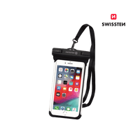 Capa Impermeável para Smartphone Preta Swissten - ISELL & REPAIR