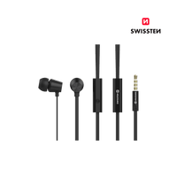 EarBuds Dinâmicos YS500 Preto Swissten - ISELL & REPAIR