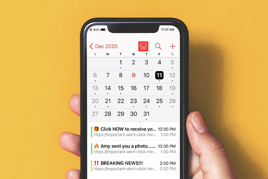 Não caia no golpe do calendário: proteja-se contra o malware no iPhone