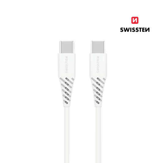 Cabo 2.5M USB-C para USB-C 100W PD Swissten