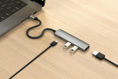 USB-C Slim Multiport Adapter 4 in 1 Satechi