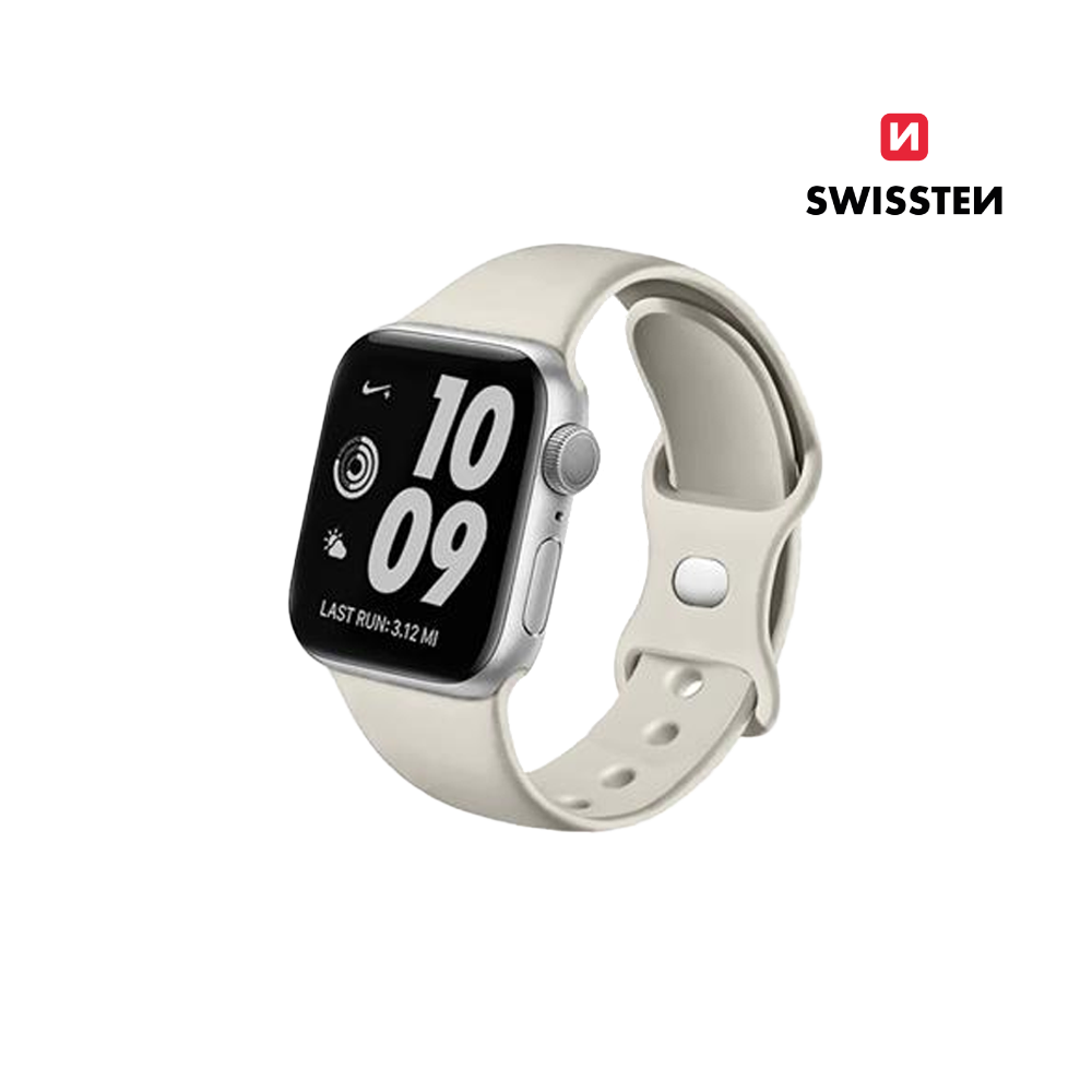 Bracelete Silicone para Apple Watch Swissten