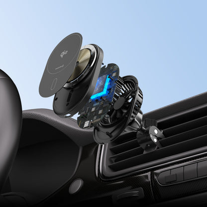 Suporte Magnético para carro MagRide Qi2 15W Swissten