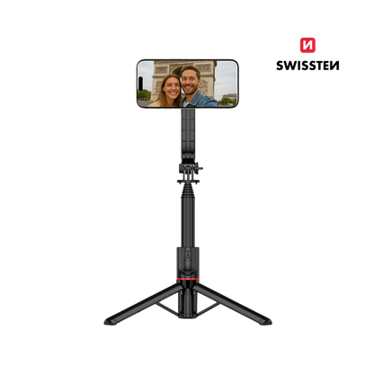 Tripé Selfie Stick Bluetooth e MagSafe Swissten