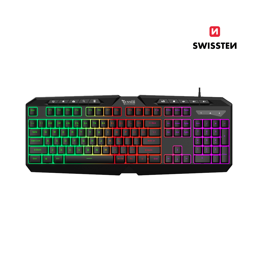 Teclado Gaming Gunner Swissten