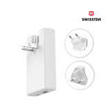 Adaptador Carregador World Travel USB - C + USB - A Swissten - ISELL & REPAIR
