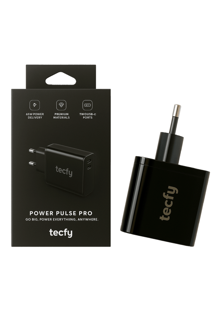 Adaptador Power Pulse Pro USB - C 65W TECFY - ISELL & REPAIR
