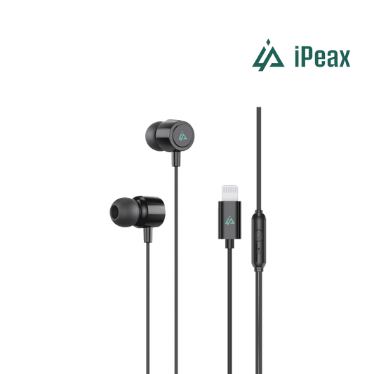 Auriculares com fio Lightning iPeax - ISELL & REPAIR
