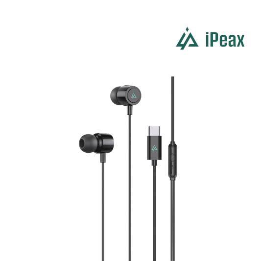 Auriculares com fio USB - C iPeax - ISELL & REPAIR