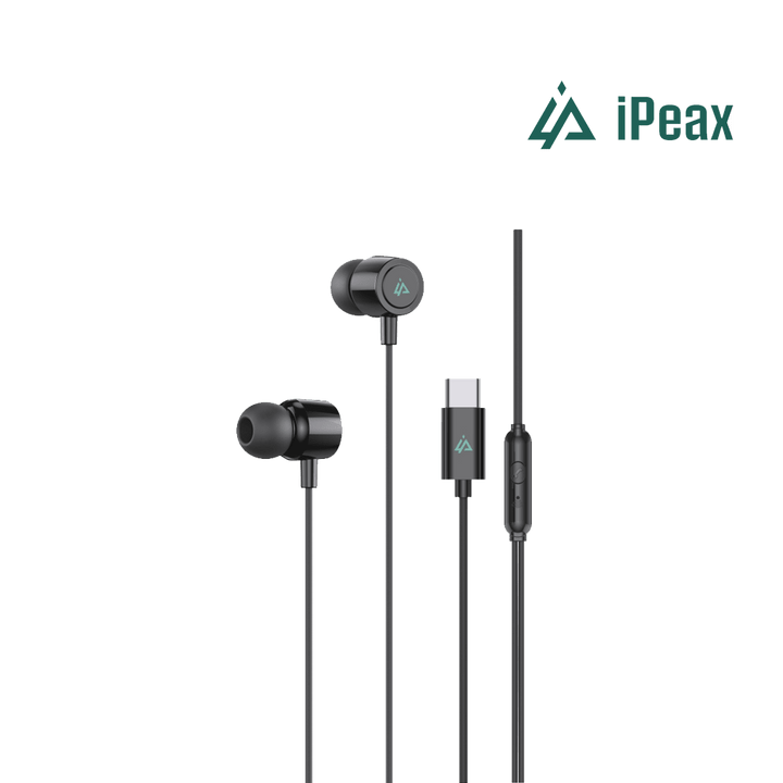 Auriculares com fio USB - C iPeax - ISELL & REPAIR