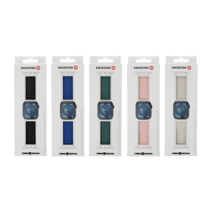 Bracelete Magnética em Silicone para Apple Watch Swissten - ISELL & REPAIR