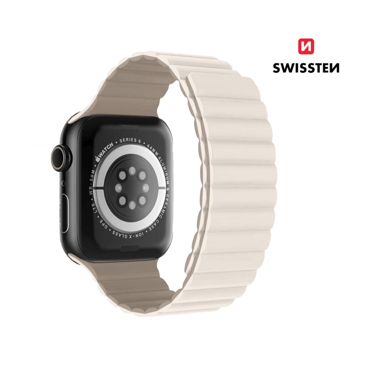 Bracelete Magnética em Silicone para Apple Watch Swissten - ISELL & REPAIR