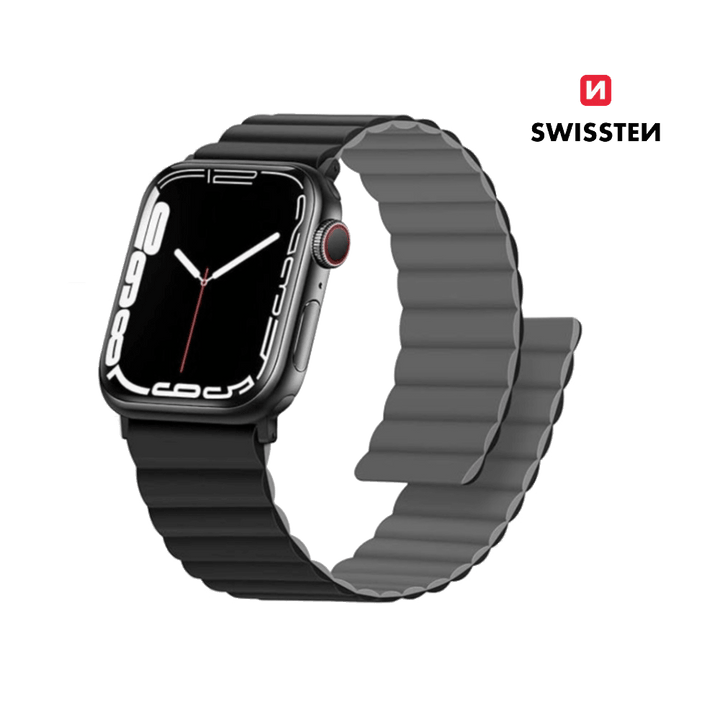 Bracelete Magnética em Silicone para Apple Watch Swissten - ISELL & REPAIR