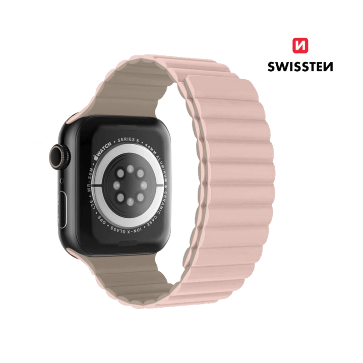 Bracelete Magnética em Silicone para Apple Watch Swissten - ISELL & REPAIR