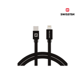 Cabo 1.2M Textile USB - C para Lightning MFI Swissten - ISELL & REPAIR