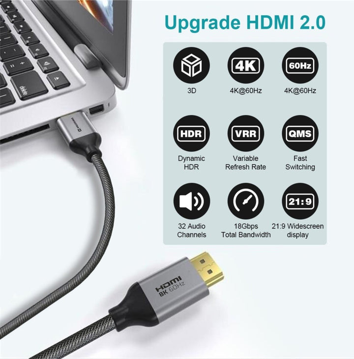 Cabo HDMI 2.0 4K 60Hz Swissten - ISELL & REPAIR