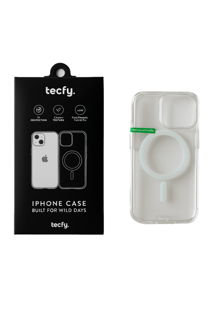 Capa Transparente para iPhone TECFY - ISELL & REPAIR