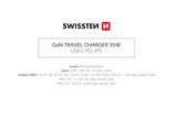 Carregador USB - C GaN 35W Swissten - ISELL & REPAIR