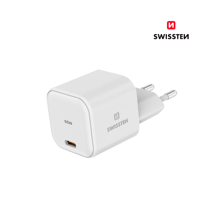 Carregador USB - C GaN 65W Swissten - ISELL & REPAIR