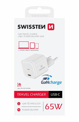 Carregador USB - C GaN 65W Swissten - ISELL & REPAIR