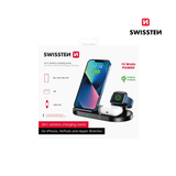 Carregador Wireless 3 em 1 15W Swissten - ISELL & REPAIR