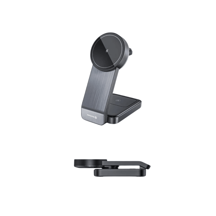 Carregador Wireless MagFold (MagSafe 3 em 1) 25W Swissten - ISELL & REPAIR