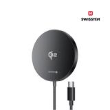 Carregador Wireless Qi2 MagPuck 1.5 M Swissten - ISELL & REPAIR