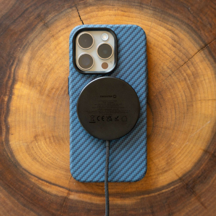 Carregador Wireless Qi2 MagPuck 1.5 M Swissten - ISELL & REPAIR