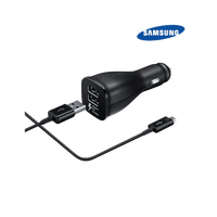 Conjunto Carregador Duplo para carro Micro USB Samsung - ISELL & REPAIR