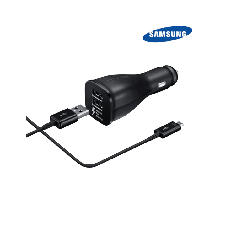 Conjunto Carregador Duplo para carro Micro USB Samsung - ISELL & REPAIR