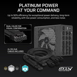 Fonte Corsair HX1200i 80 Plus Platinum Modular 3.1 Preta - ISELL & REPAIR
