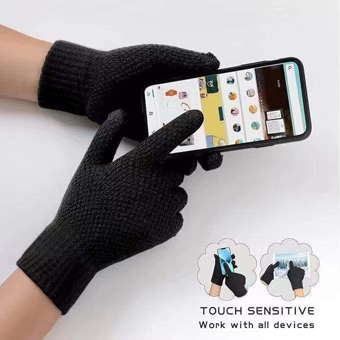 Luvas para Smartphone Pretas Swissten - ISELL & REPAIR