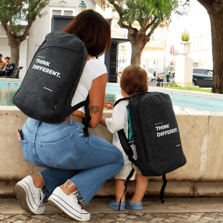 Mochila Sustentável THINK DIFFERENT - ISELL & REPAIR