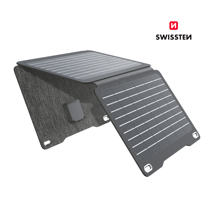 Painel Solar Dobrável 21W Swissten - ISELL & REPAIR