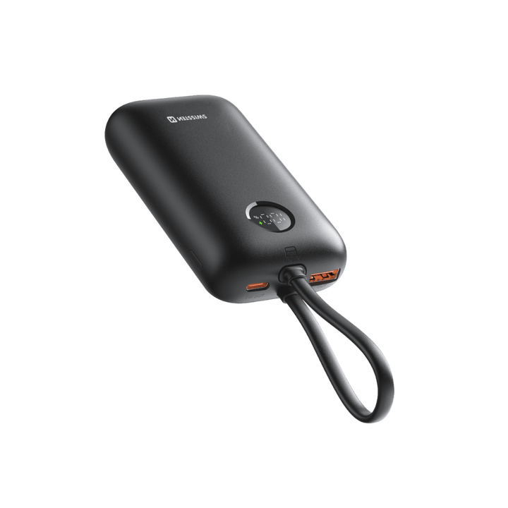 Power Bank 10000 mAh VOLTBOX 35W Black Swissten - ISELL & REPAIR