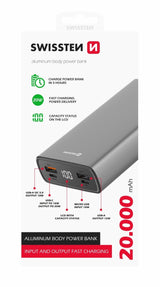 Power Bank 20000 mAh 20W Power Delivery Swissten - ISELL & REPAIR