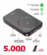 Power Bank MagSafe 5000 mAh 20W Power Delivery Swissten - ISELL & REPAIR