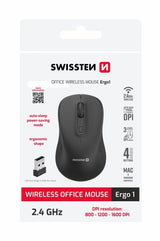 Rato Sem Fio Ergonómico ERGO1 Swissten - ISELL & REPAIR