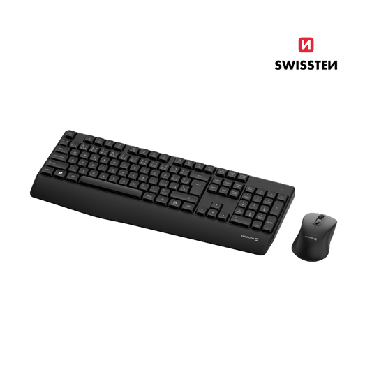 Teclado e Rato Sem Fios Swissten - ISELL & REPAIR