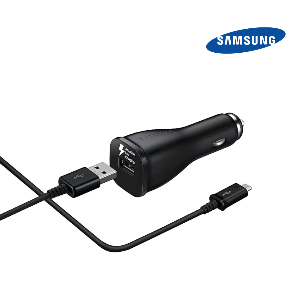 Conjunto Carregador para carro Micro USB Samsung