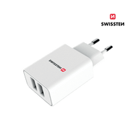 Adaptador Carregador Smart IC 2.1A (2xUSB) Swissten - ISELL & REPAIR
