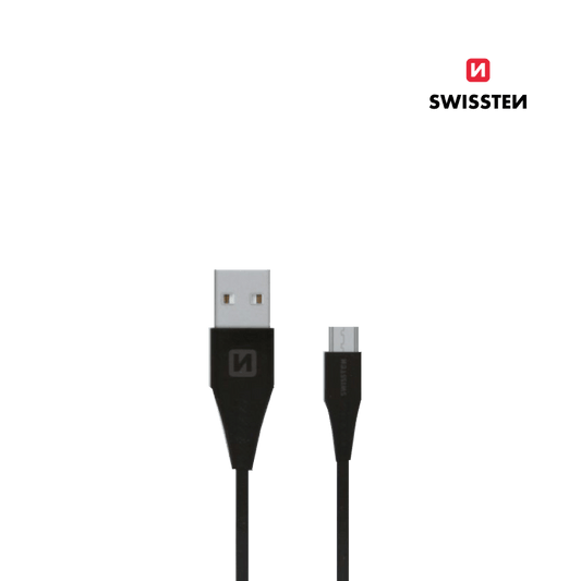 Cabo 1.2M Textile USB para Micro USB Swissten - ISELL & REPAIR