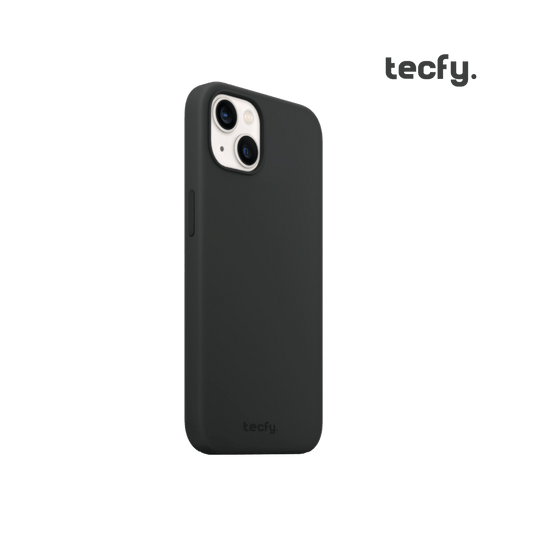 Capa Liquid Silicone Black para iPhone TECFY - ISELL & REPAIR