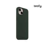Liquid Silicone Case Green for iPhone TECFY