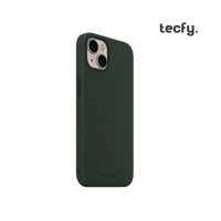 Capa Liquid Silicone Green para iPhone TECFY - ISELL & REPAIR