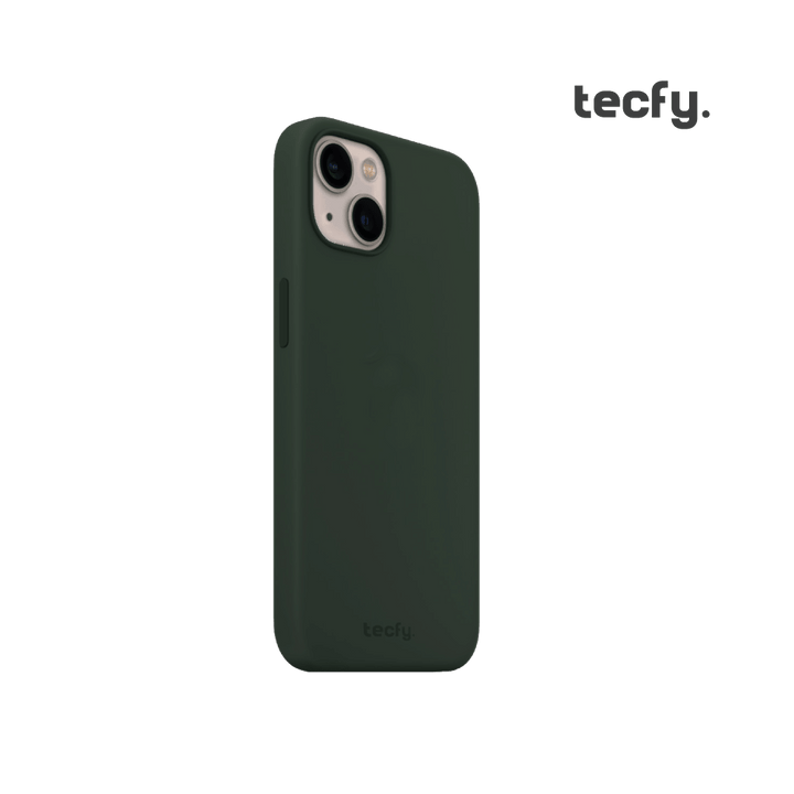 Capa Liquid Silicone Green para iPhone TECFY - ISELL & REPAIR